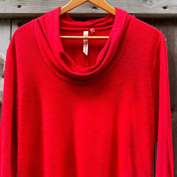 NY Collection Cowl Neck Tunic size large - Picture 2 of 5